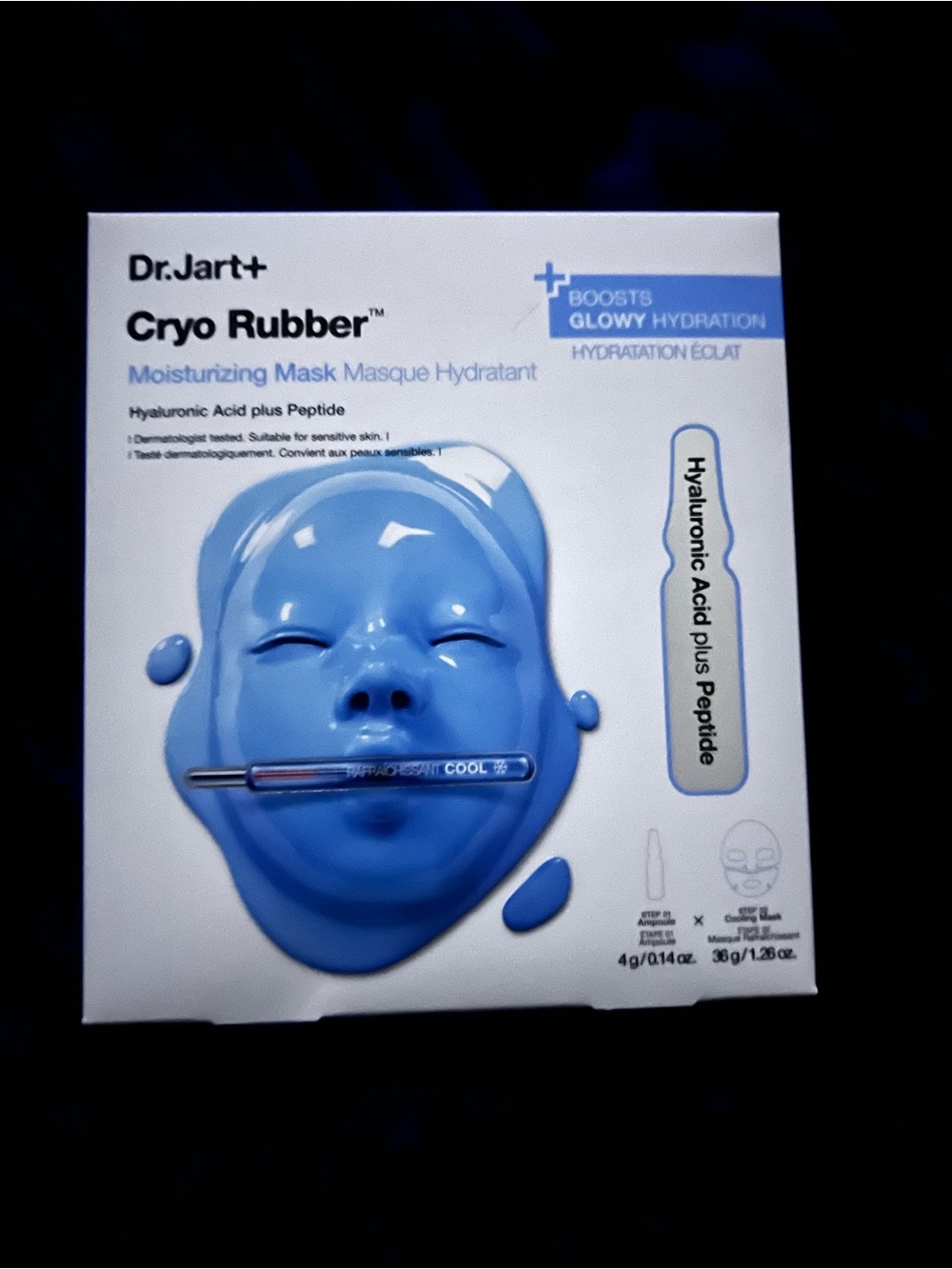 Dr. Jart+ Cryo Rubber Moisturizing Mask – Blue Hydration Mask